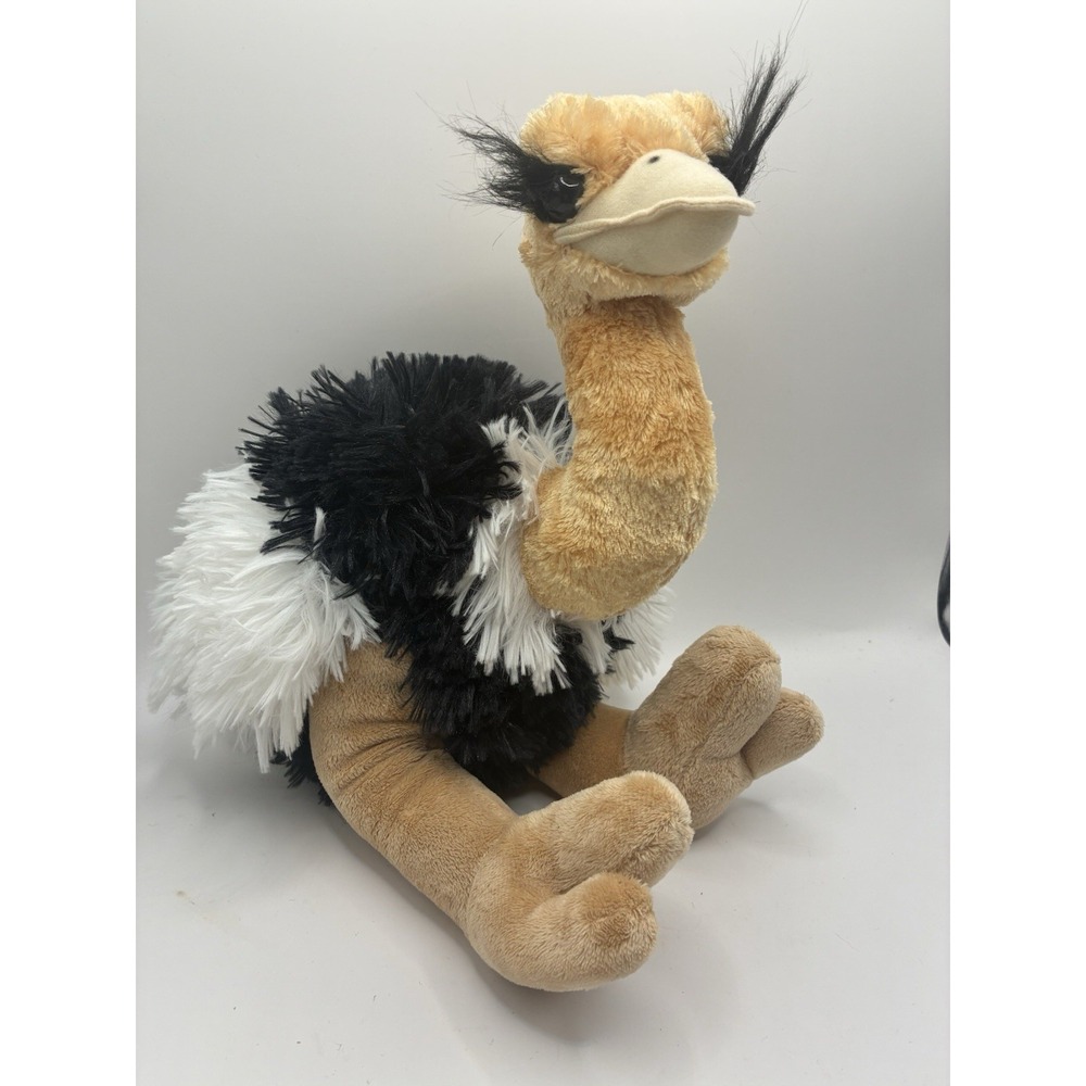 Wild Republic Cuddlekins Ostrich Stuffed Animal Plush, 12 Inch